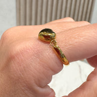 Golden Heart Ring