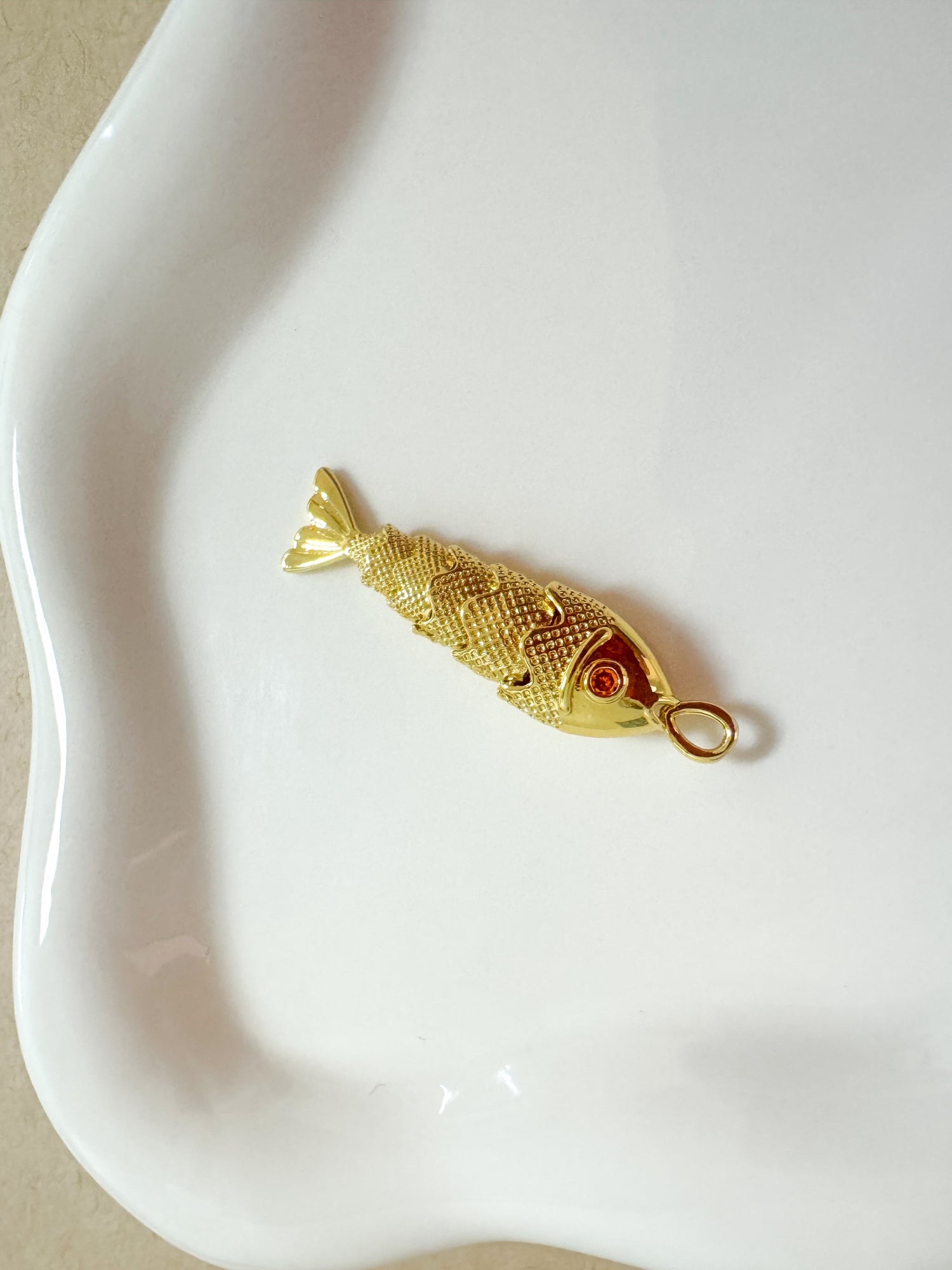 Golden Fish Charms