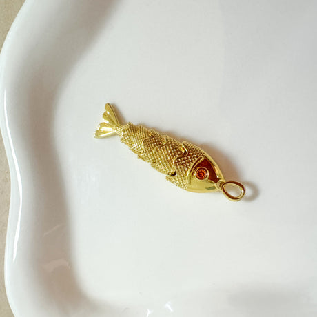 Golden Fish Charms