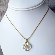 Cadena Acero Flor Trebol
