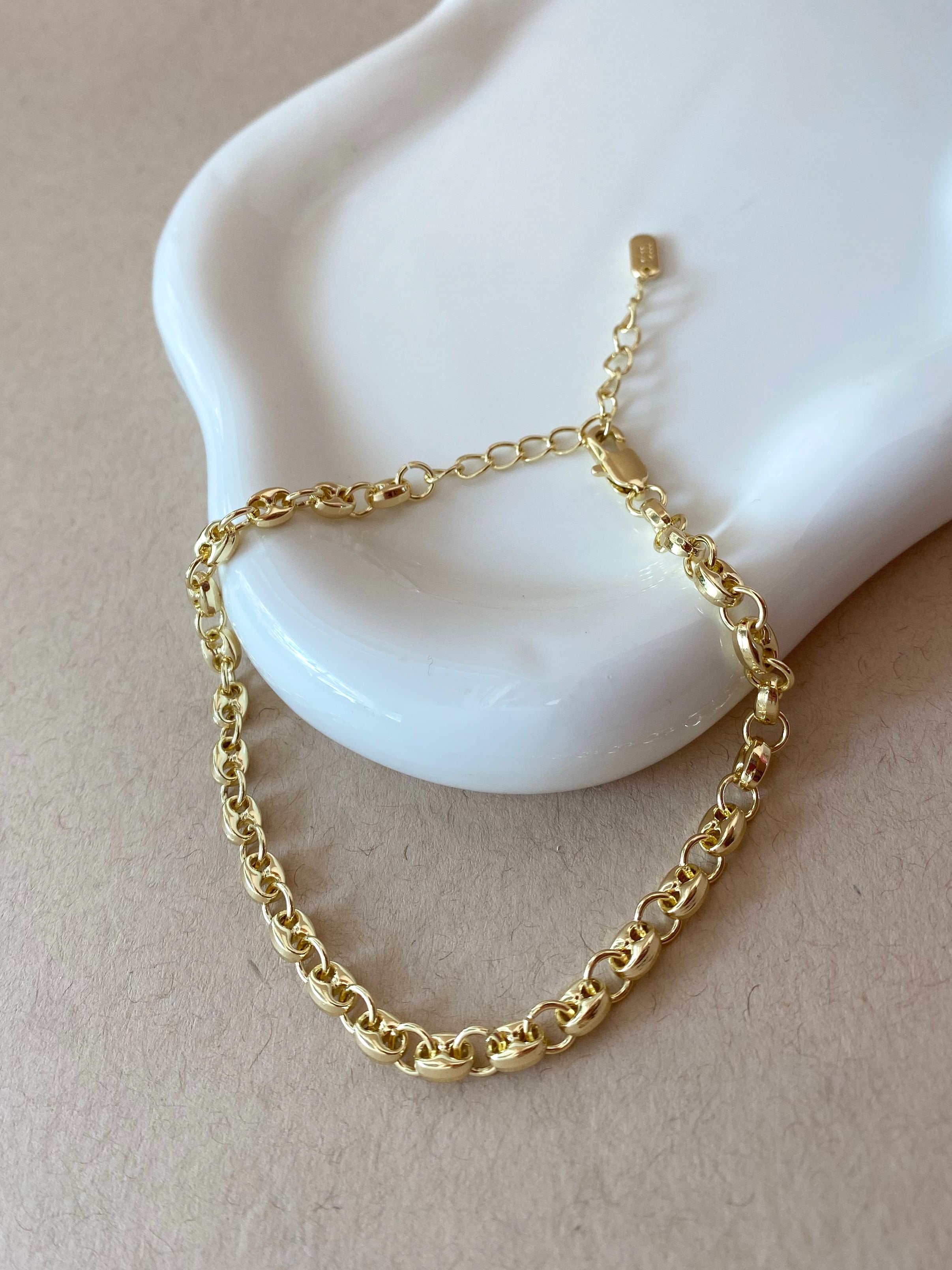 Little Coffee Grain Style Anklet