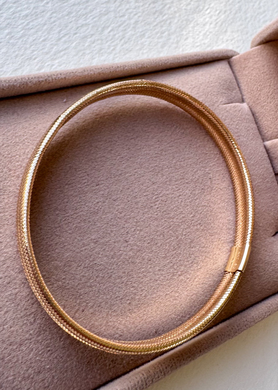 Mesh Italy 14k Solid Gold Bracelet