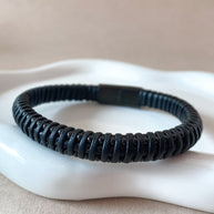 3 Different Styles of Men Leather Bracelets