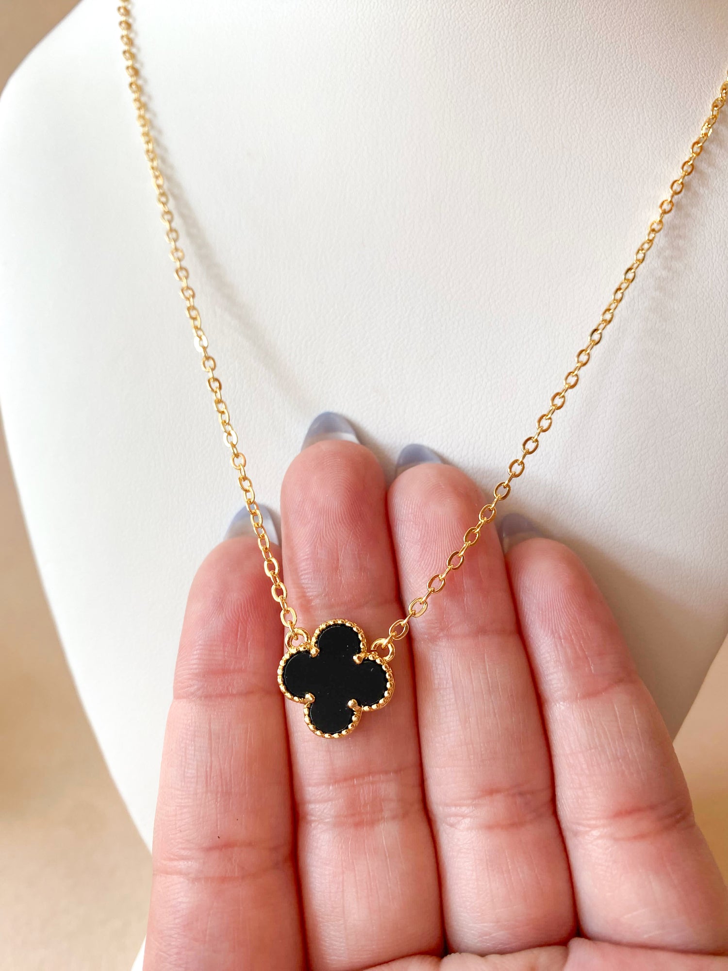Black Clover Style Necklace
