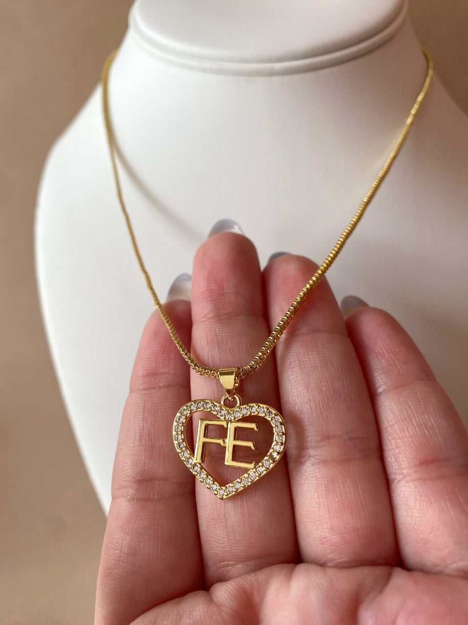 Faith Heart Shape Necklace