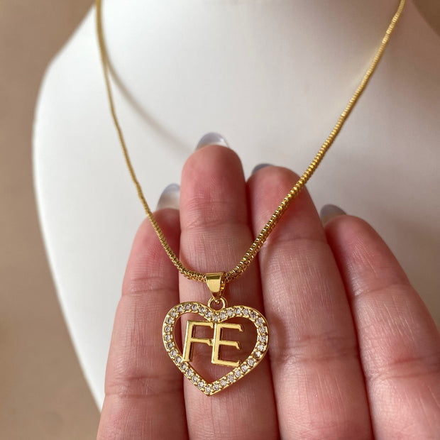 Faith Heart Shape Necklace