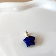 Variety of Stones Stars Shape Charms