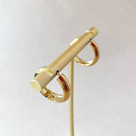 Golden Steel Big & Medium Hoops