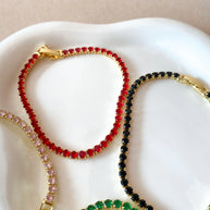 Crystal Colorful Zircon Bracelets