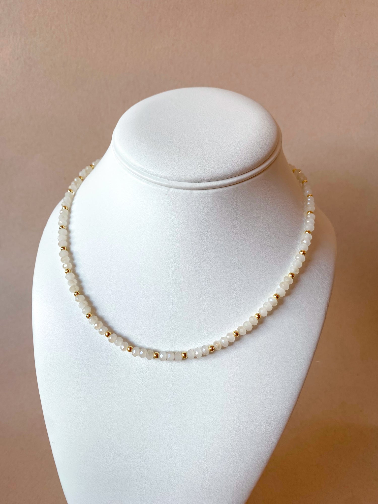 Clear Crystals Plain Necklace