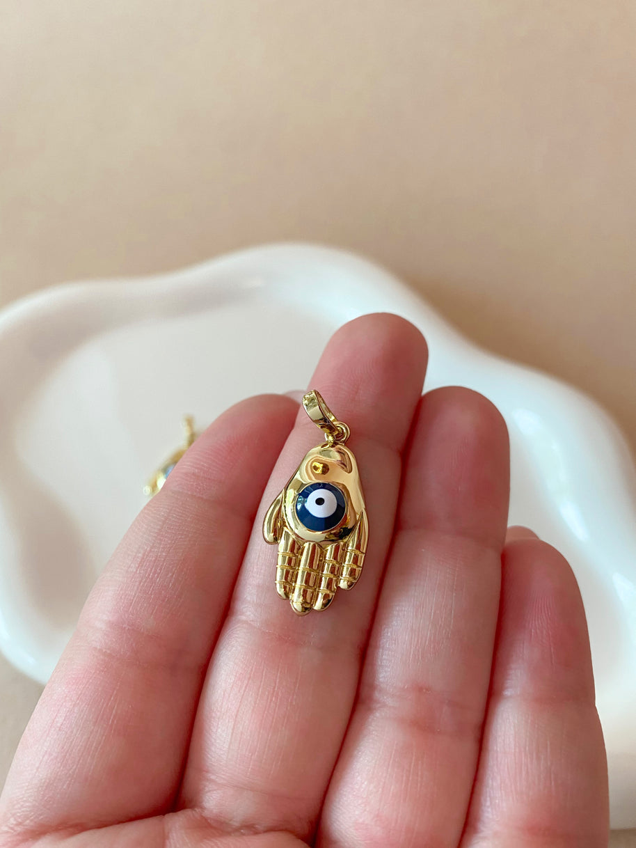 Hamsa Evil Eye Charm