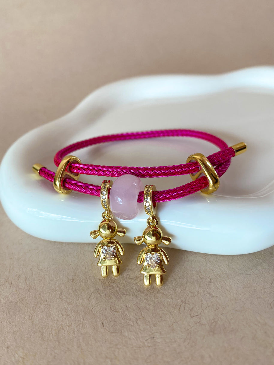 Kids and Turkish Stone Colorful Adjustable Bracelets