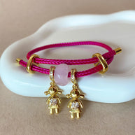 Kids and Turkish Stone Colorful Adjustable Bracelets
