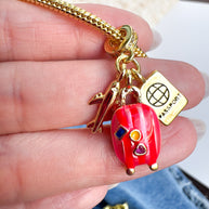 Bracelet Red Suitcase
