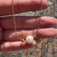 Pearl Adjustable Necklace