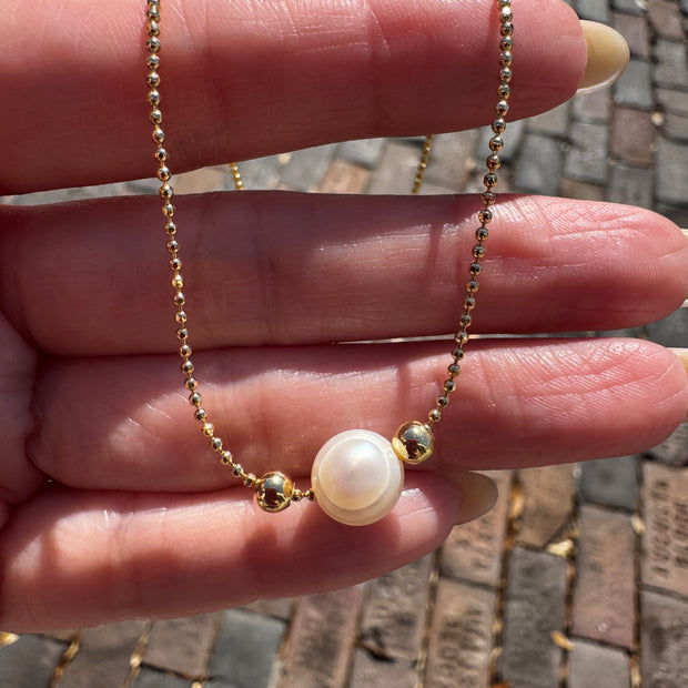Pearl Adjustable Necklace