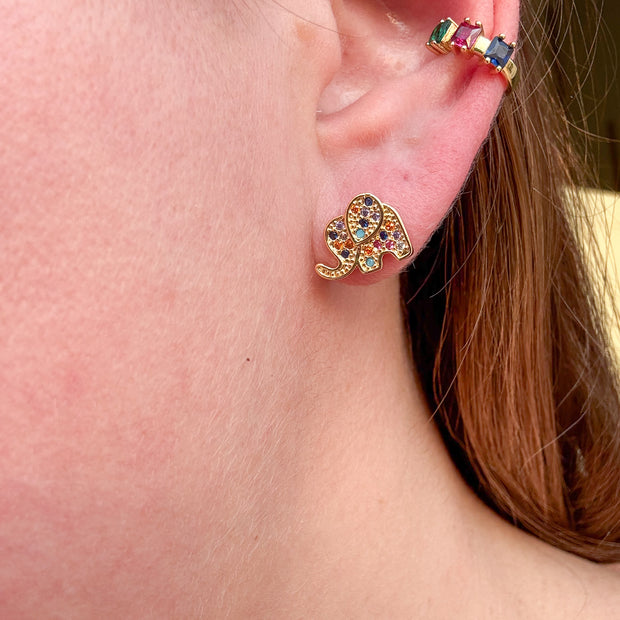 Topitos de Elefante + Ear Cuff + Set