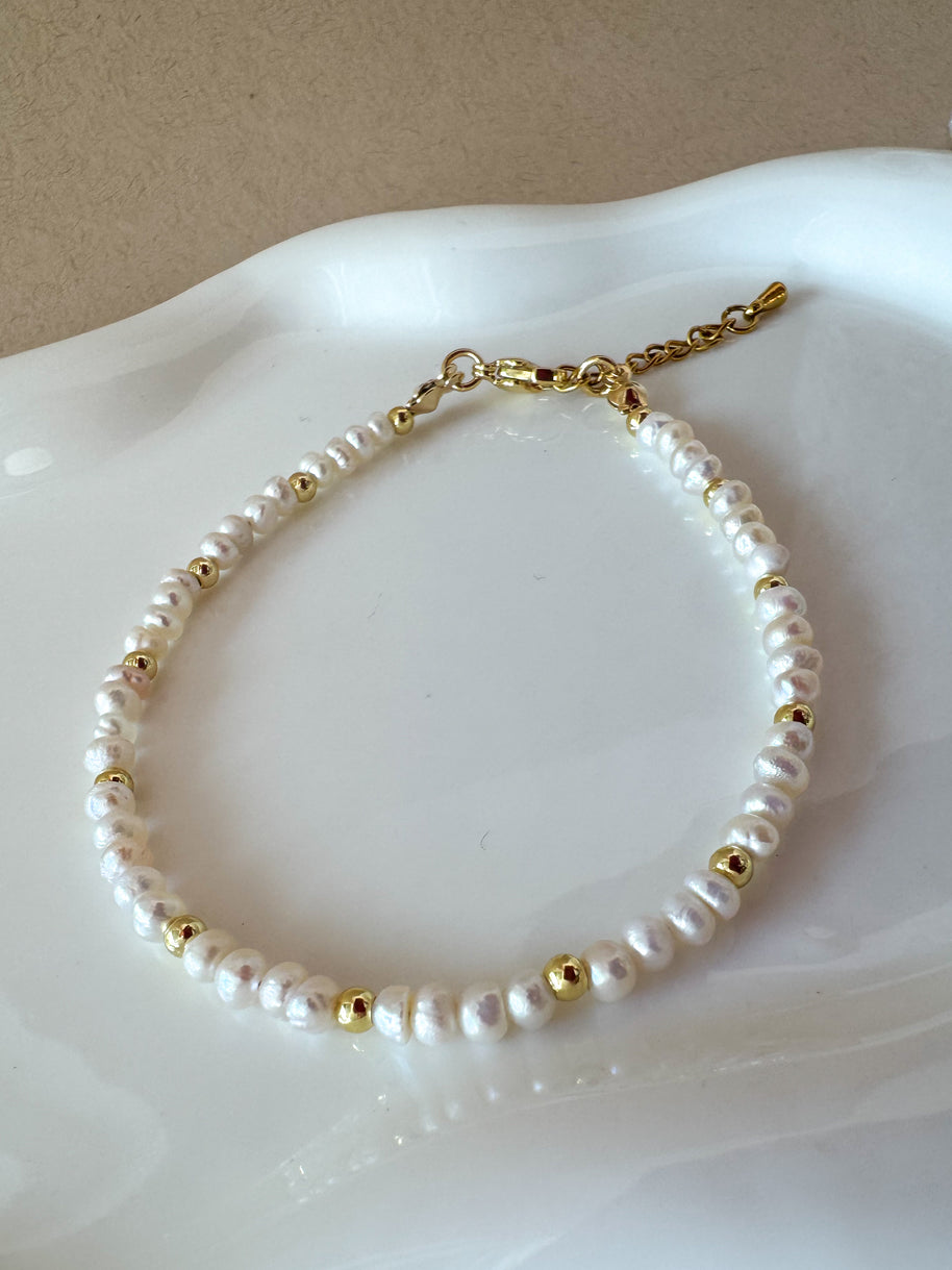 Little Real Pearls Bracelet