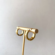 Little Crystal Steel Hoops