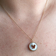 Mother of Pearl butterfly 🦋 Necklace