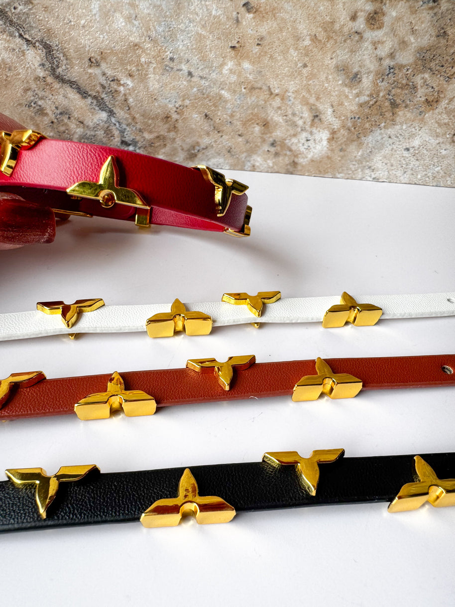 Star-Shape Leather Bracelet