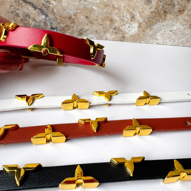 Star-Shape Leather Bracelet