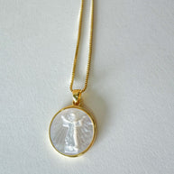 Child Jesus Mother of Pearl Chain