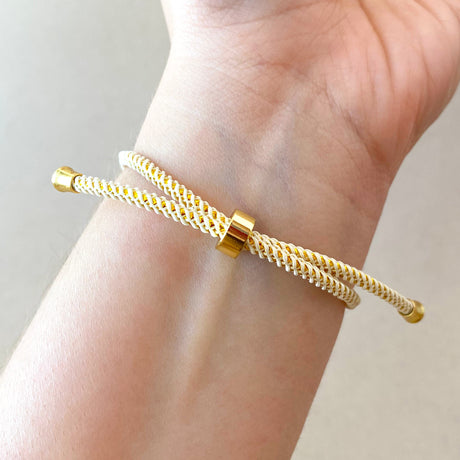 Mama 🦋 Charm Cream color Bracelet