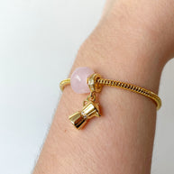 Greca Cup and Pink Turkish Bracelet