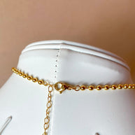 Blue Venezuela Map Necklace