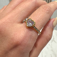 Shiny Heart Ring