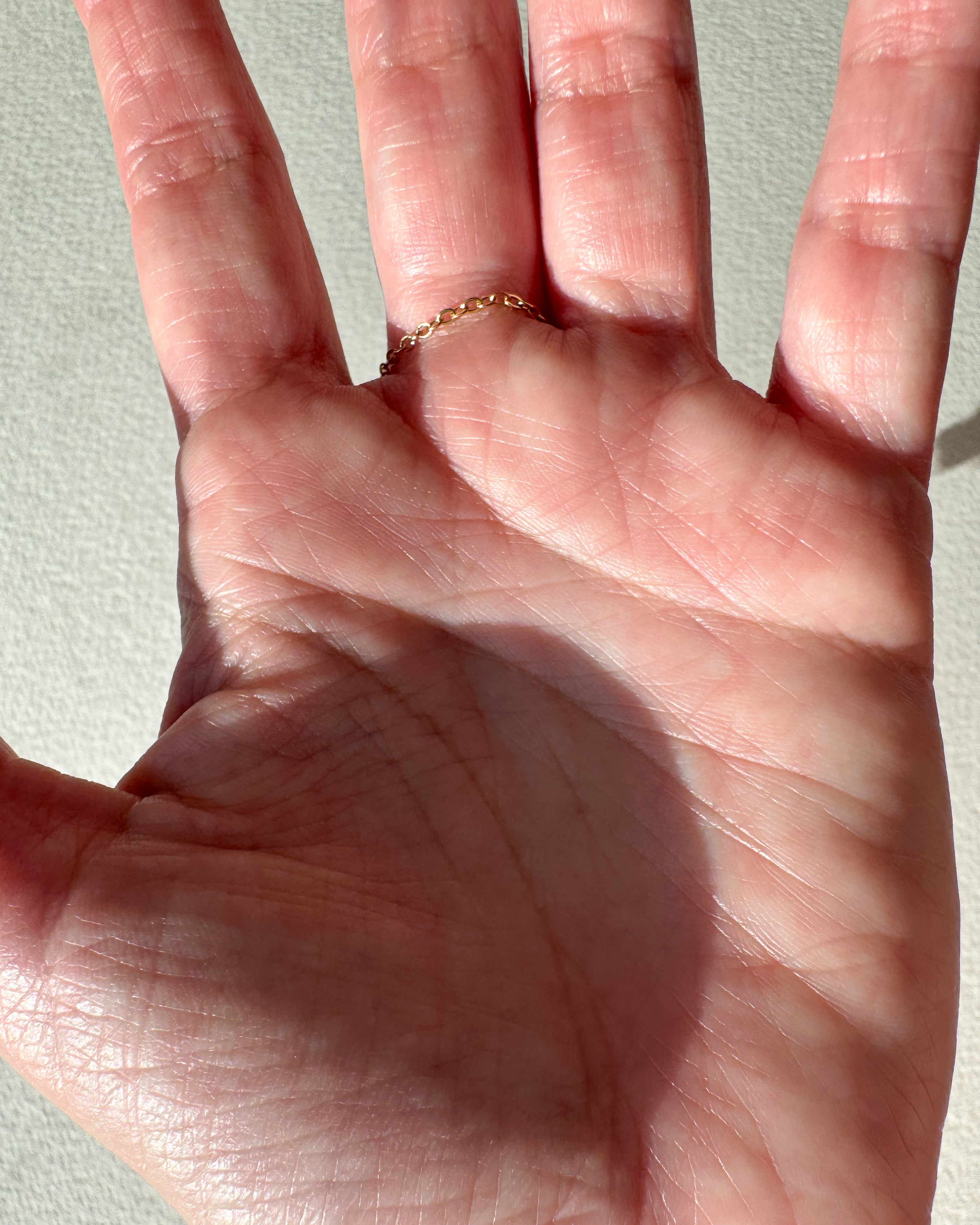 Golden Ring & Bracelet Hamsa Charm