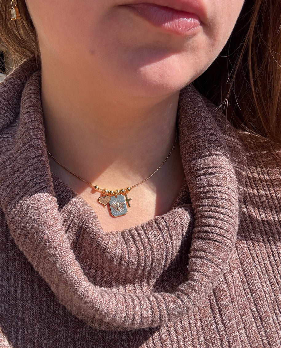 Holy Spirit Golden Necklace