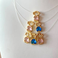 Pastel Colors Kids Ghost Necklaces