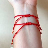 Red Thread Protection Multi Charms Adustable Bracelets
