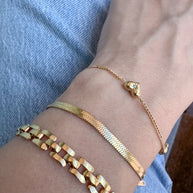 Variety of Steel Thin Bracelets