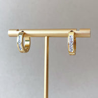 Little Crystal Steel Hoops