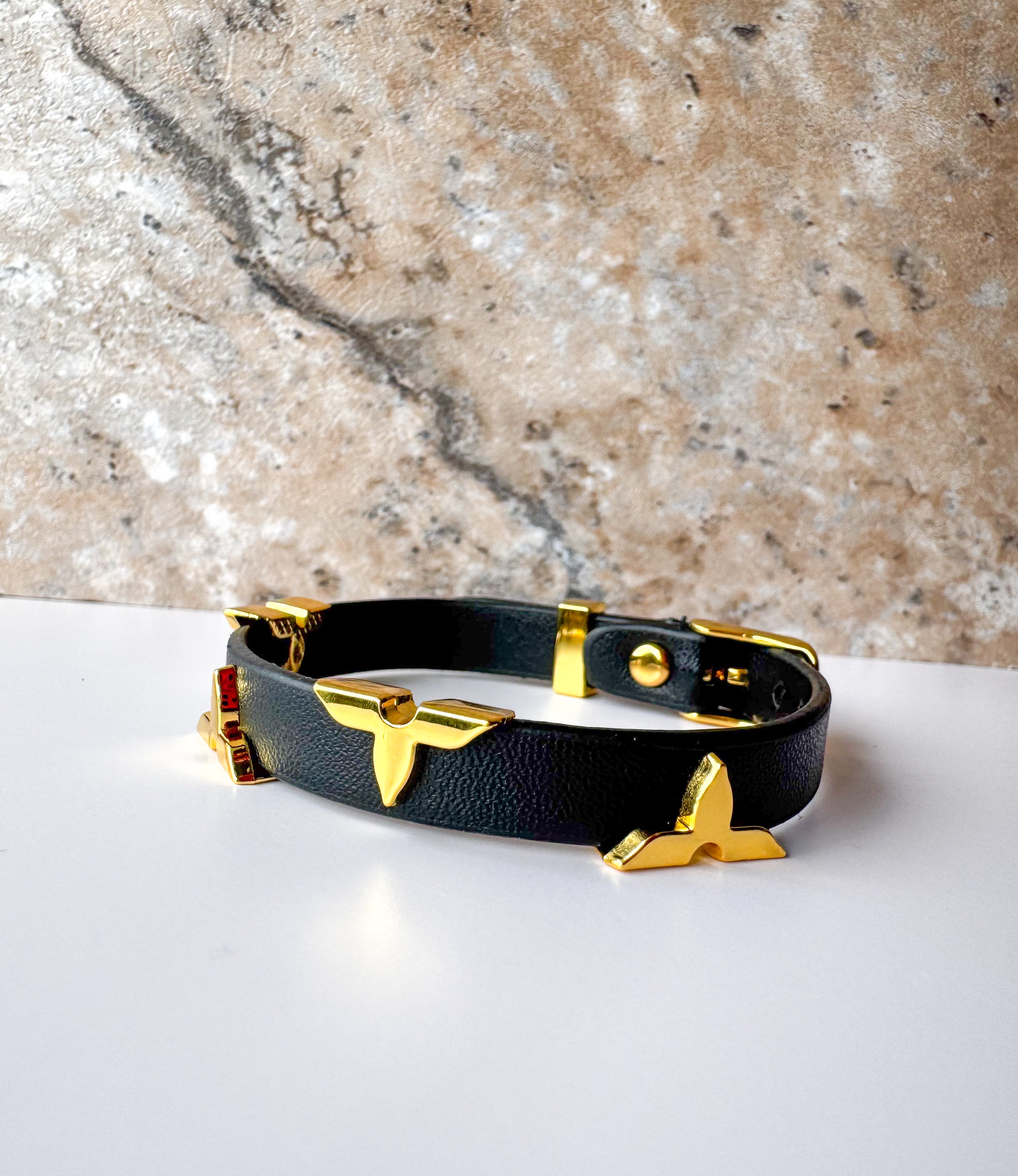 Star-Shape Leather Bracelet