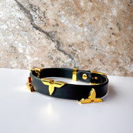 Star-Shape Leather Bracelet