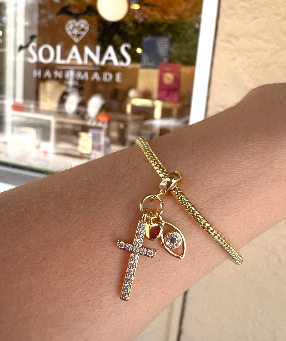 Bracelet 3 Protection Charms