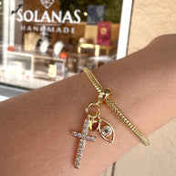 Bracelet 3 Protection Charms