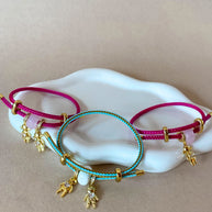 Kids and Turkish Stone Colorful Adjustable Bracelets