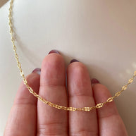 Little Links Style Plain Golden Chain