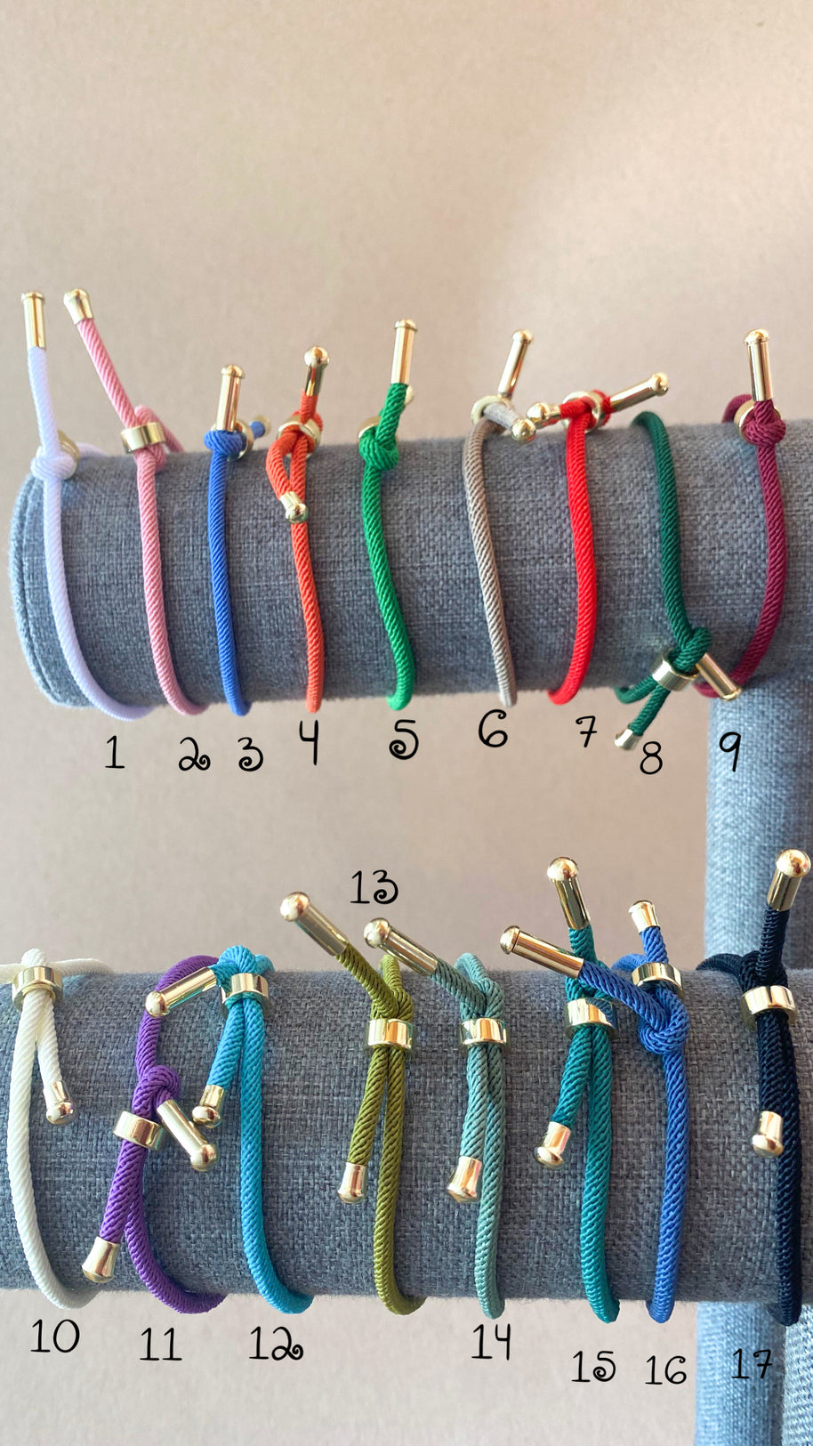 Colorful Adjustable Bracelets