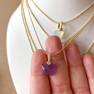 Stars Colorful Gems 💎 Adjustable Necklaces