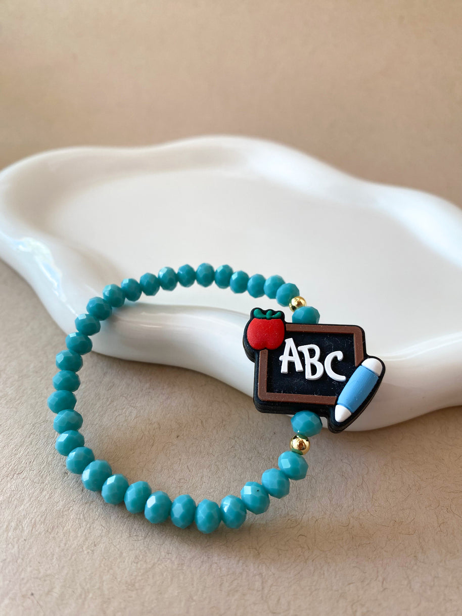 Variety of Teachers Style Crystal Bracelet