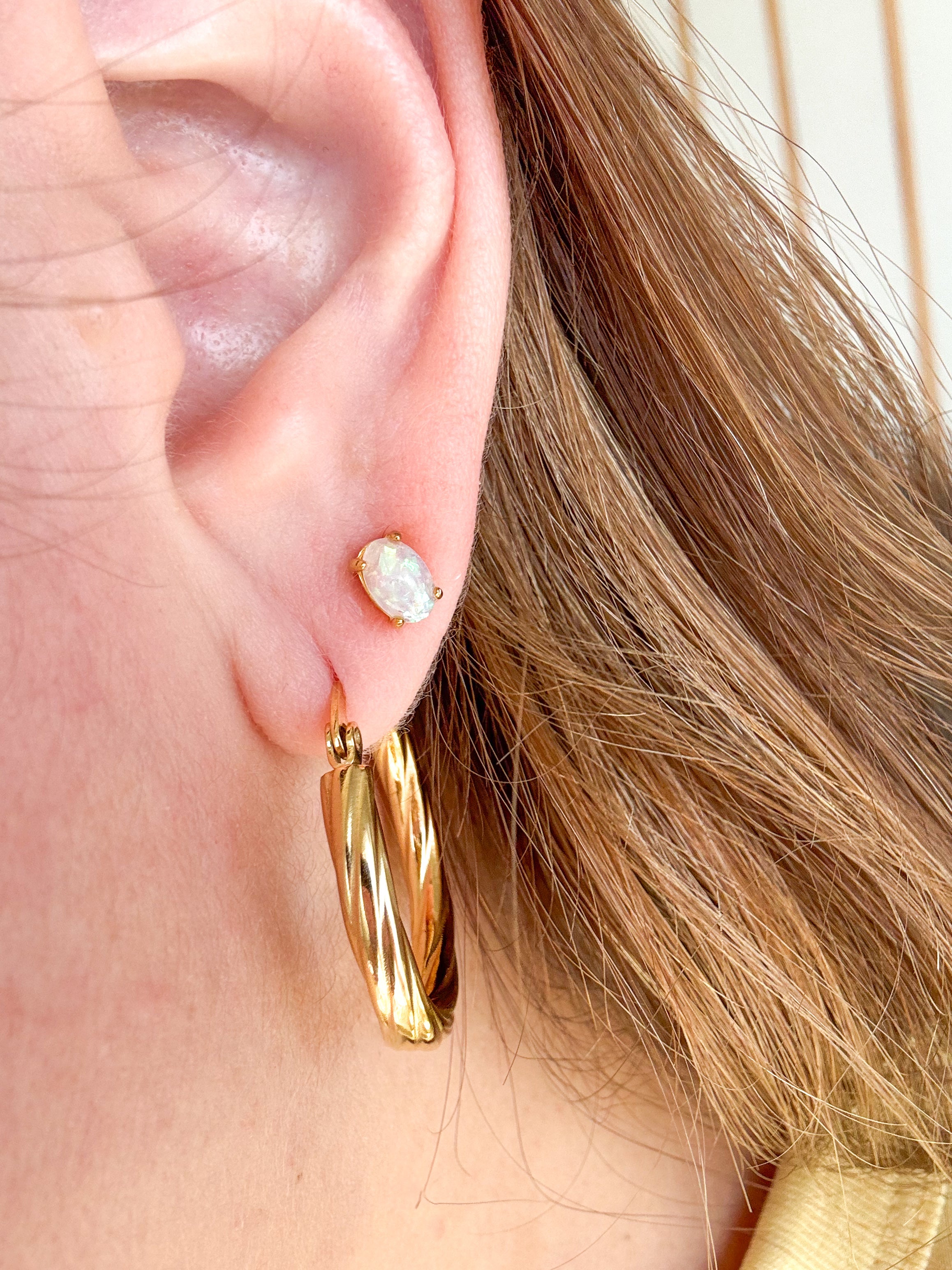 Stainless Steel Hoops & Earrings