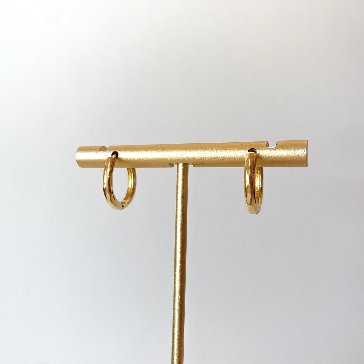 Little Golden Plain Hoops