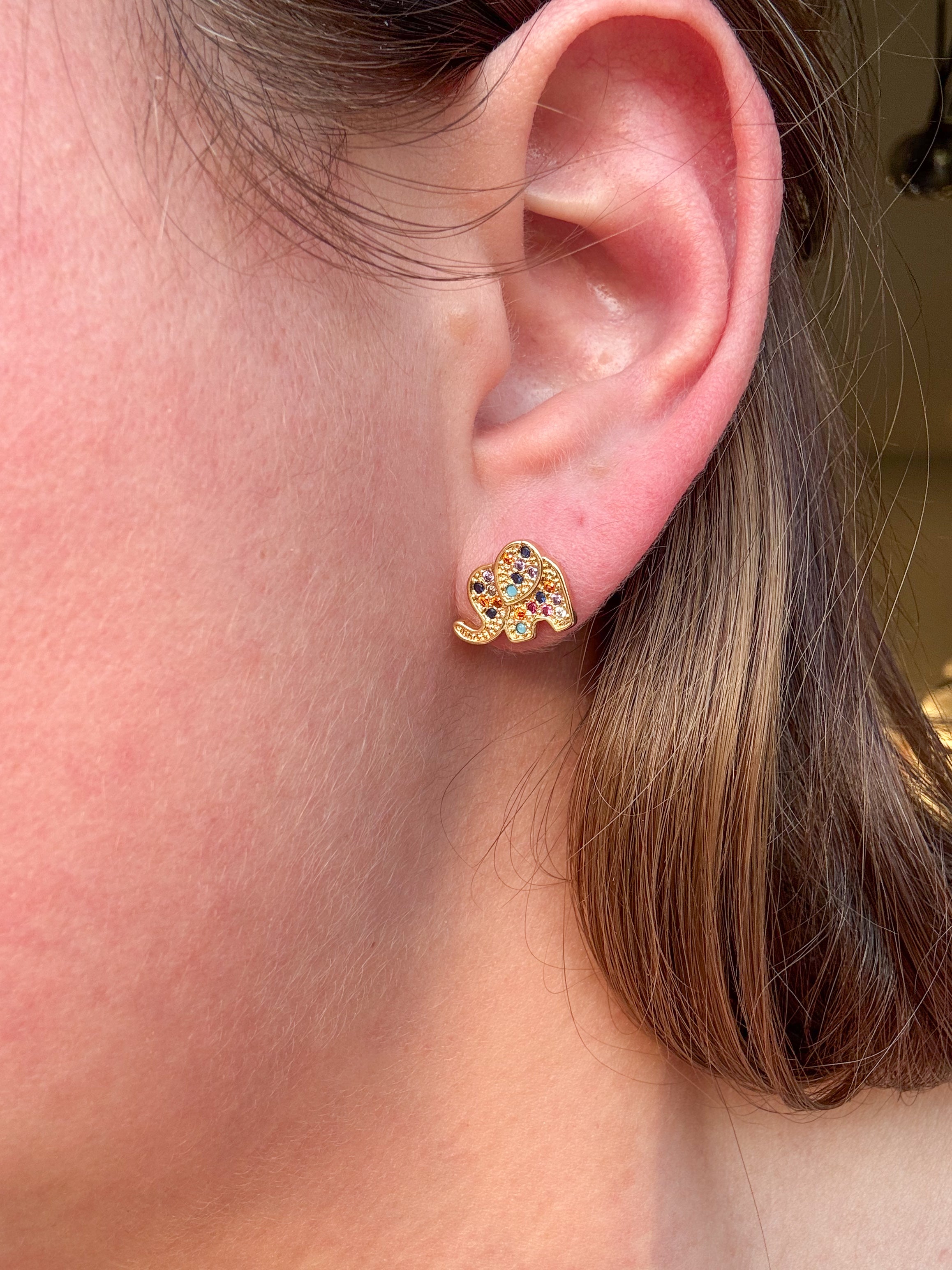 Topitos de Elefante + Ear Cuff + Set