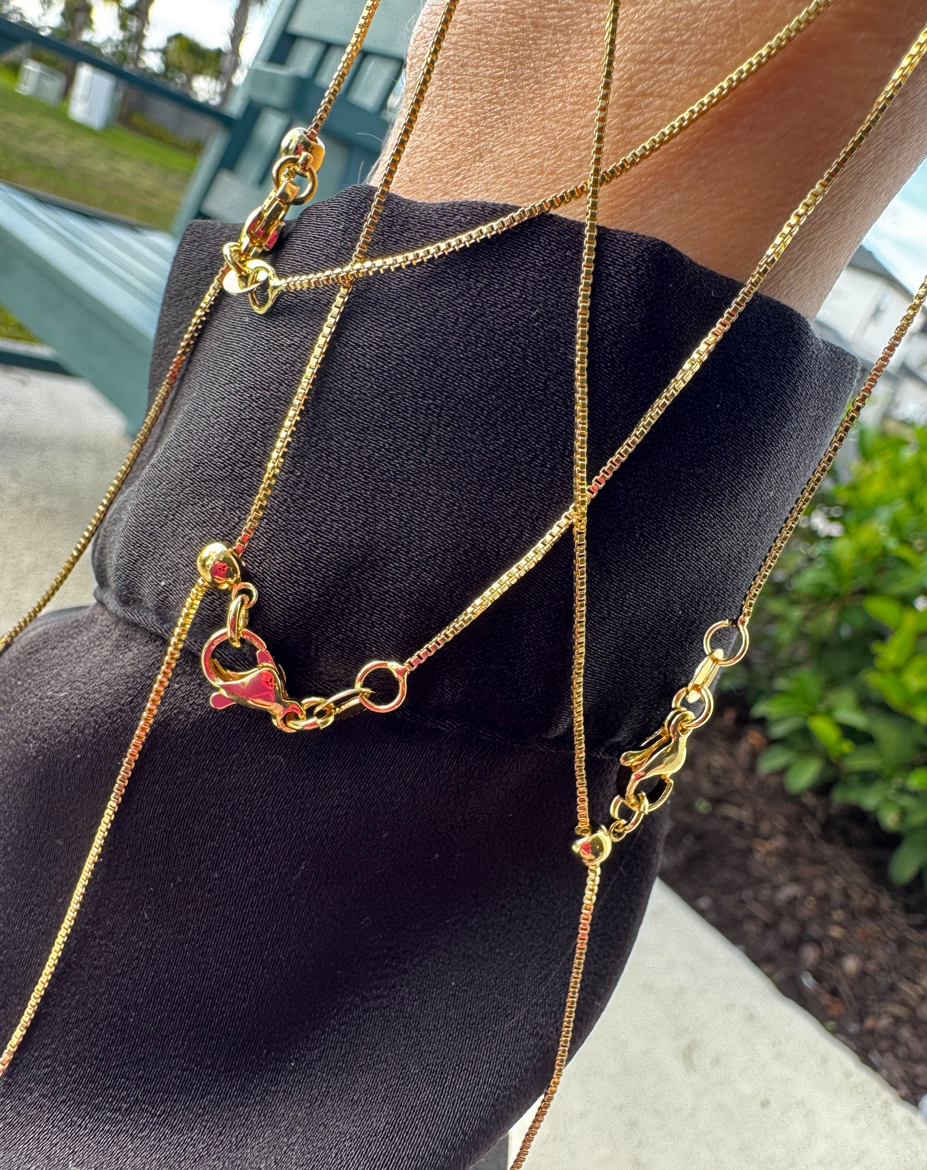 Shiny Little Colorful Hearts Adjustable Necklace